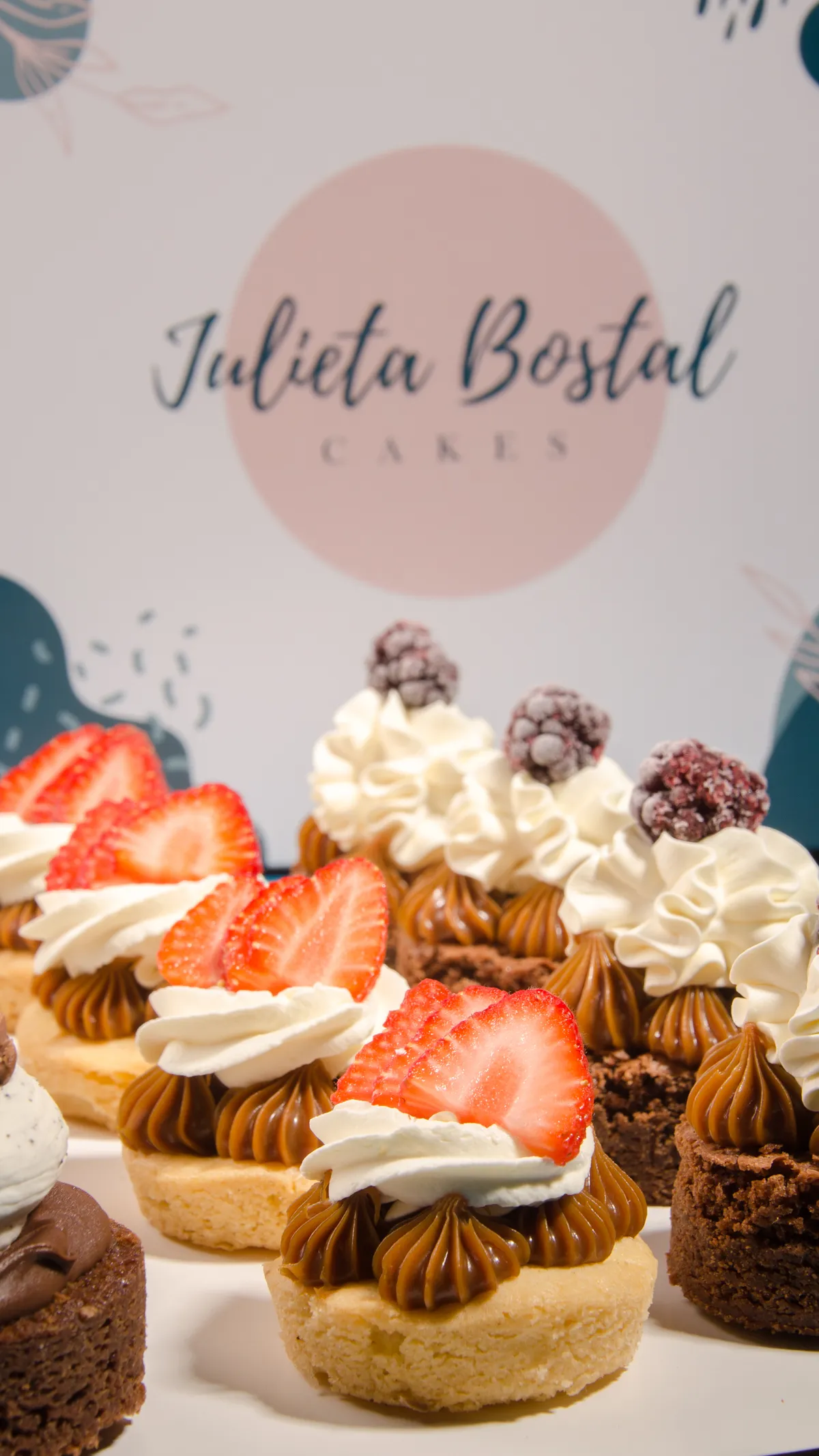 Box de postres en vasito