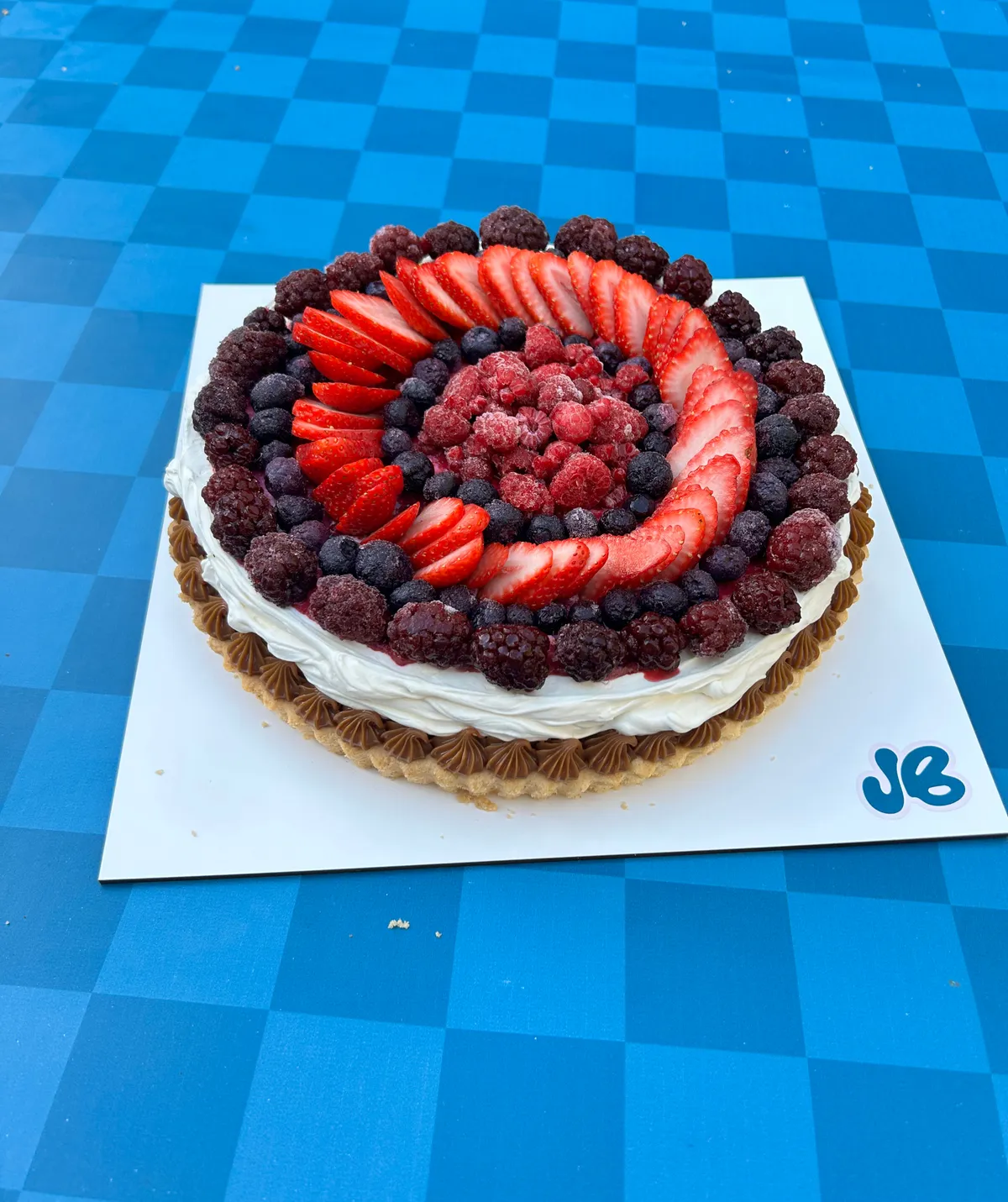 TARTA DE FRUTOS ROJOS