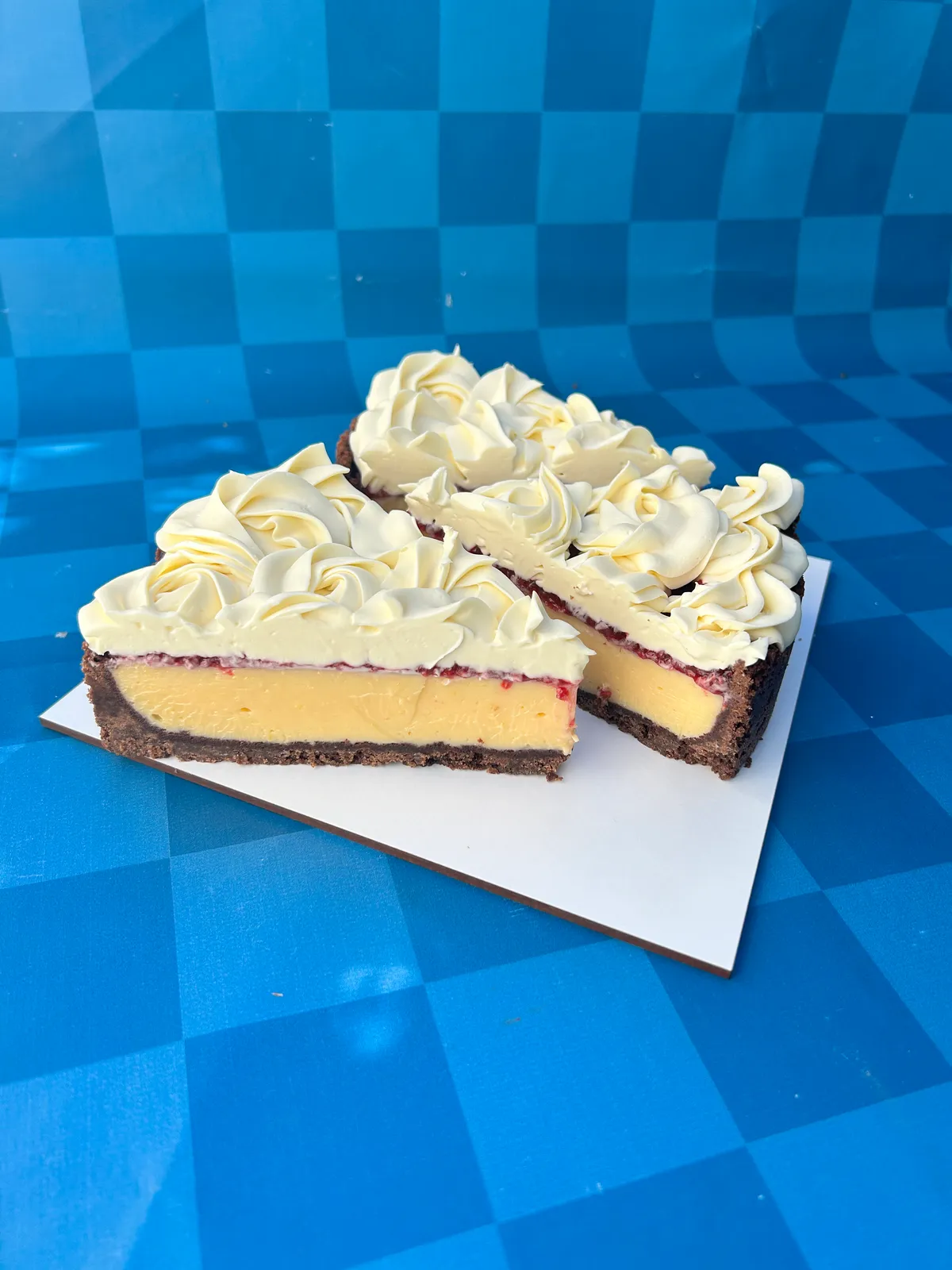 TARTA DE LIMÓN Y FRAMBUESA